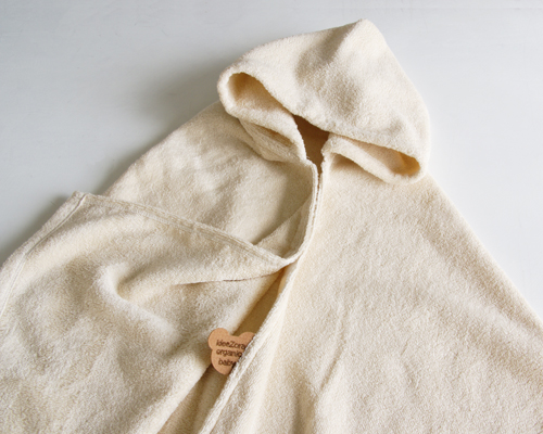 オーガニック ベビー おくるみ ＆ フード付き バスタオル ＆ コンビネゾン セット OG-70 タオル スーピマコットン スーピマ オーガニックコットン 綿 高級 ギフト お祝い